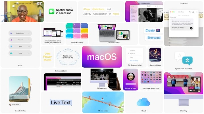 新版MacOS代号「Monterey」，带来跨设备操作模式与新版 Safari 浏览器