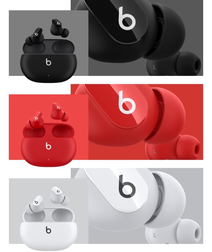 Beats 新款真无线蓝牙耳机Studio Buds正式发布，支持主动降噪