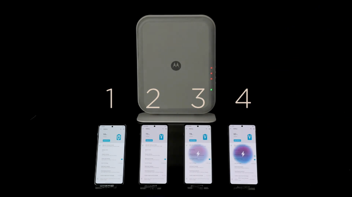Motorola 正式发布隔空无线充电技术，一米内都能充