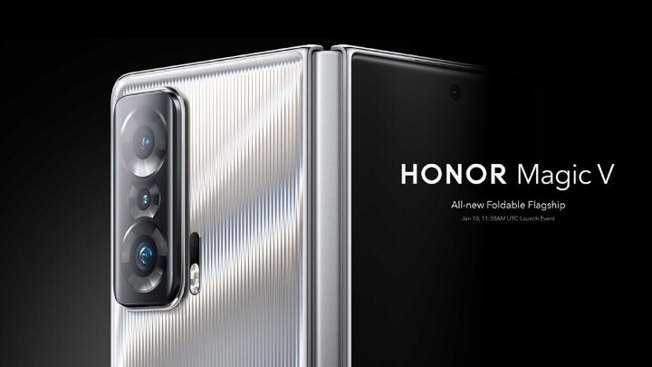 荣耀宣布将在 1 月 10 日发布首款折叠屏幕手机 Magic V