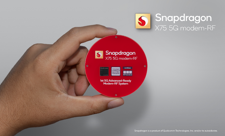 高通发布了更先进的 Snapdragon X75 5G 通信模块
